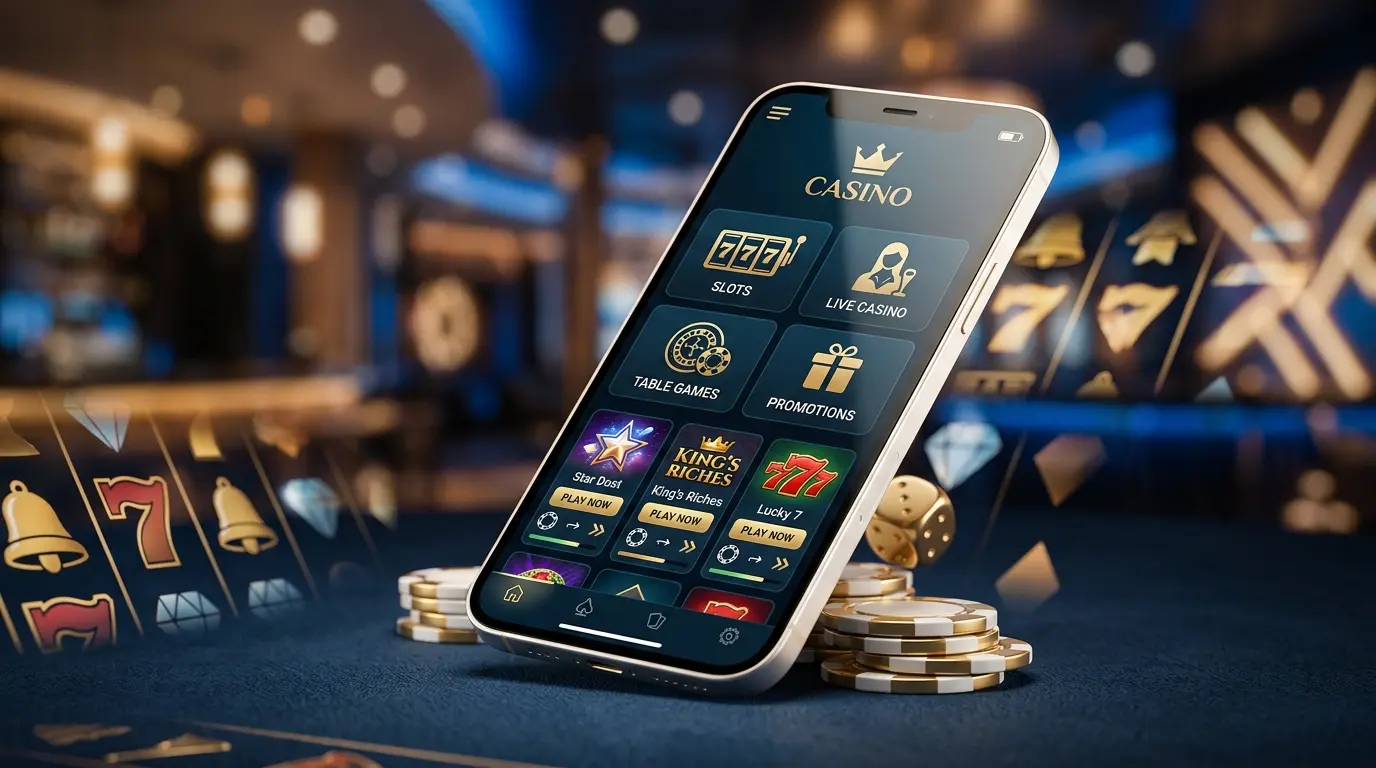 Capture d'écran de l'app EliteSpin Casino